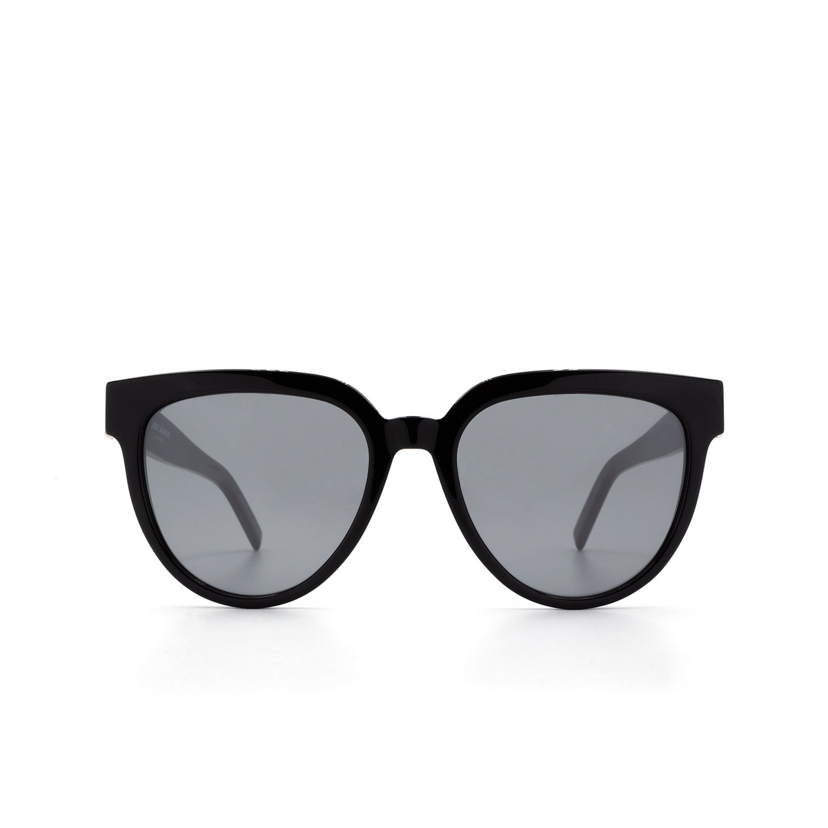 Saint Laurent® Butterfly Sunglasses: SL M28 color 002 Black - product thumbnail 1/3