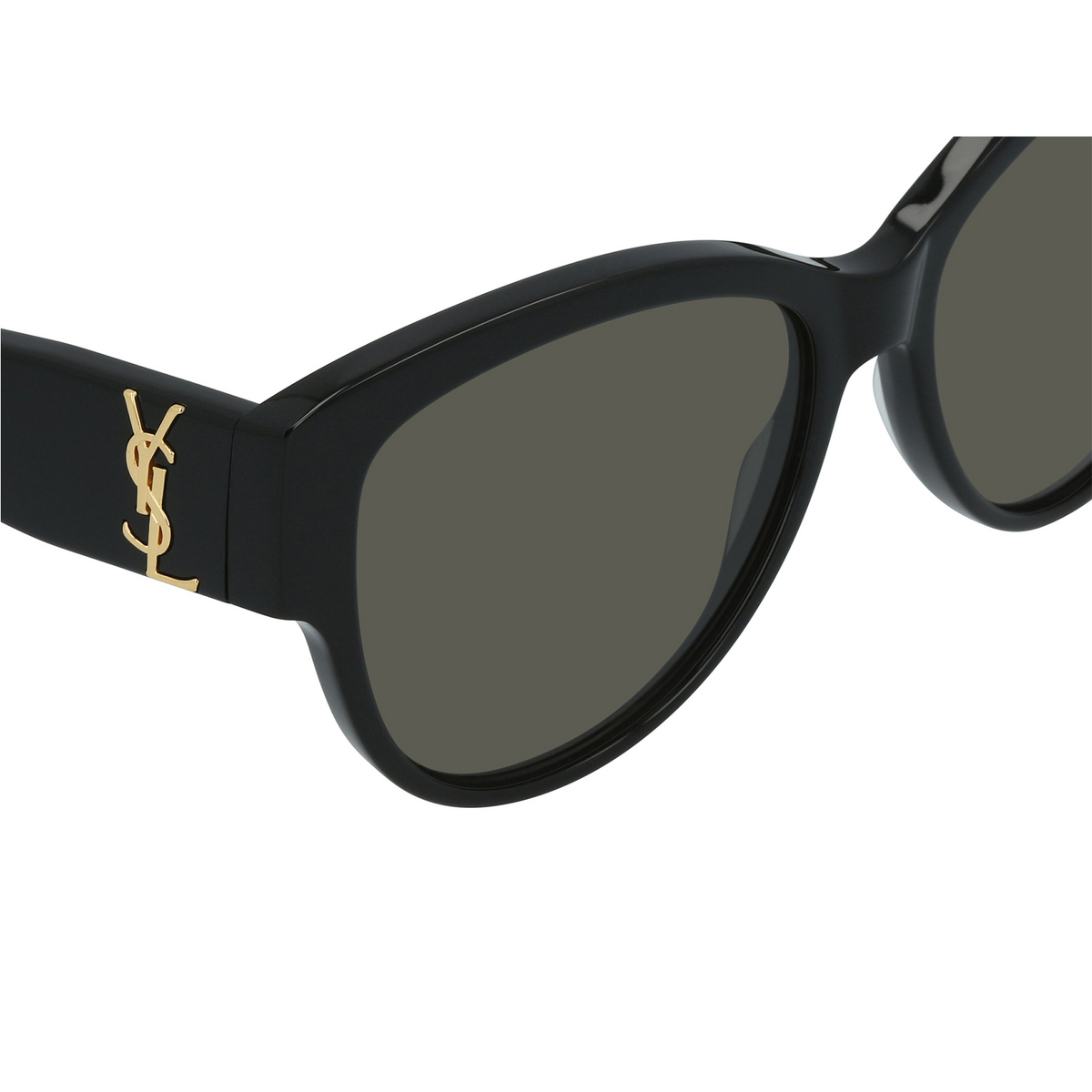 Saint Laurent® Butterfly Sunglasses: SL M3 color 002 Black - product thumbnail 3/3
