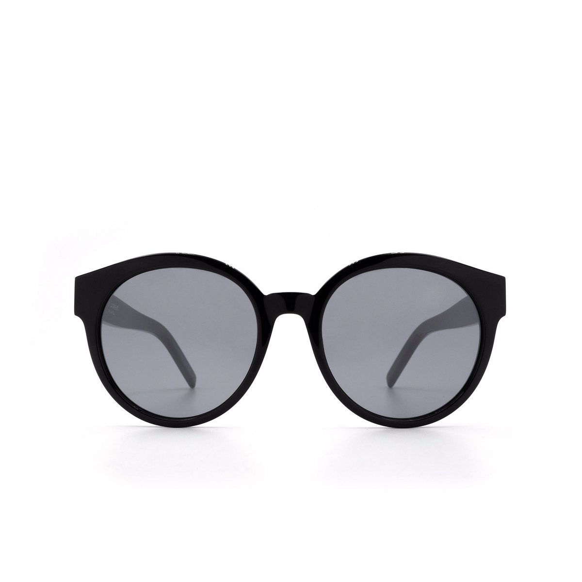Saint Laurent® Round Sunglasses: SL M31 color 002 Black - 1/3