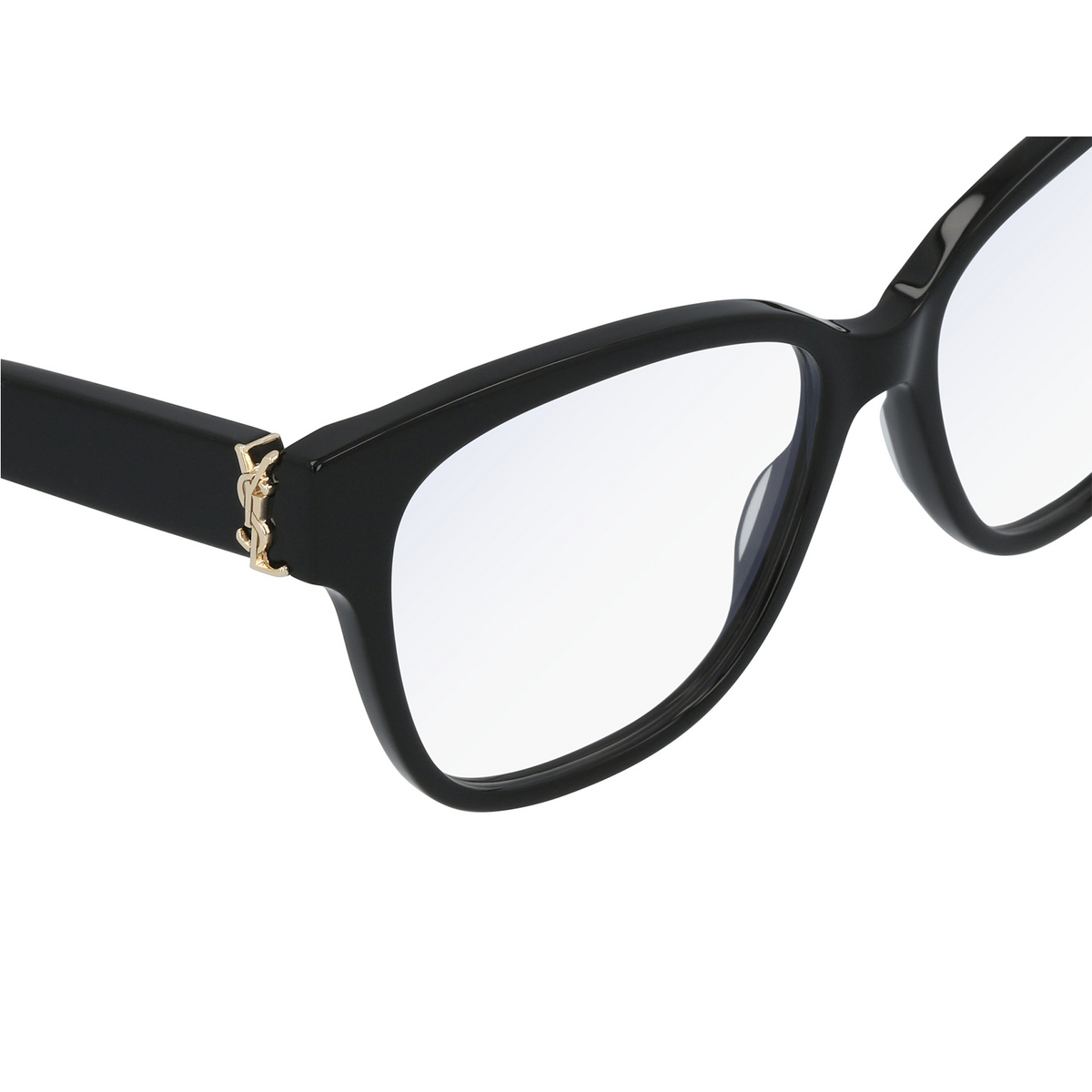 Saint Laurent® Square Eyeglasses: SL M33 color Black 003 - 3/3.
