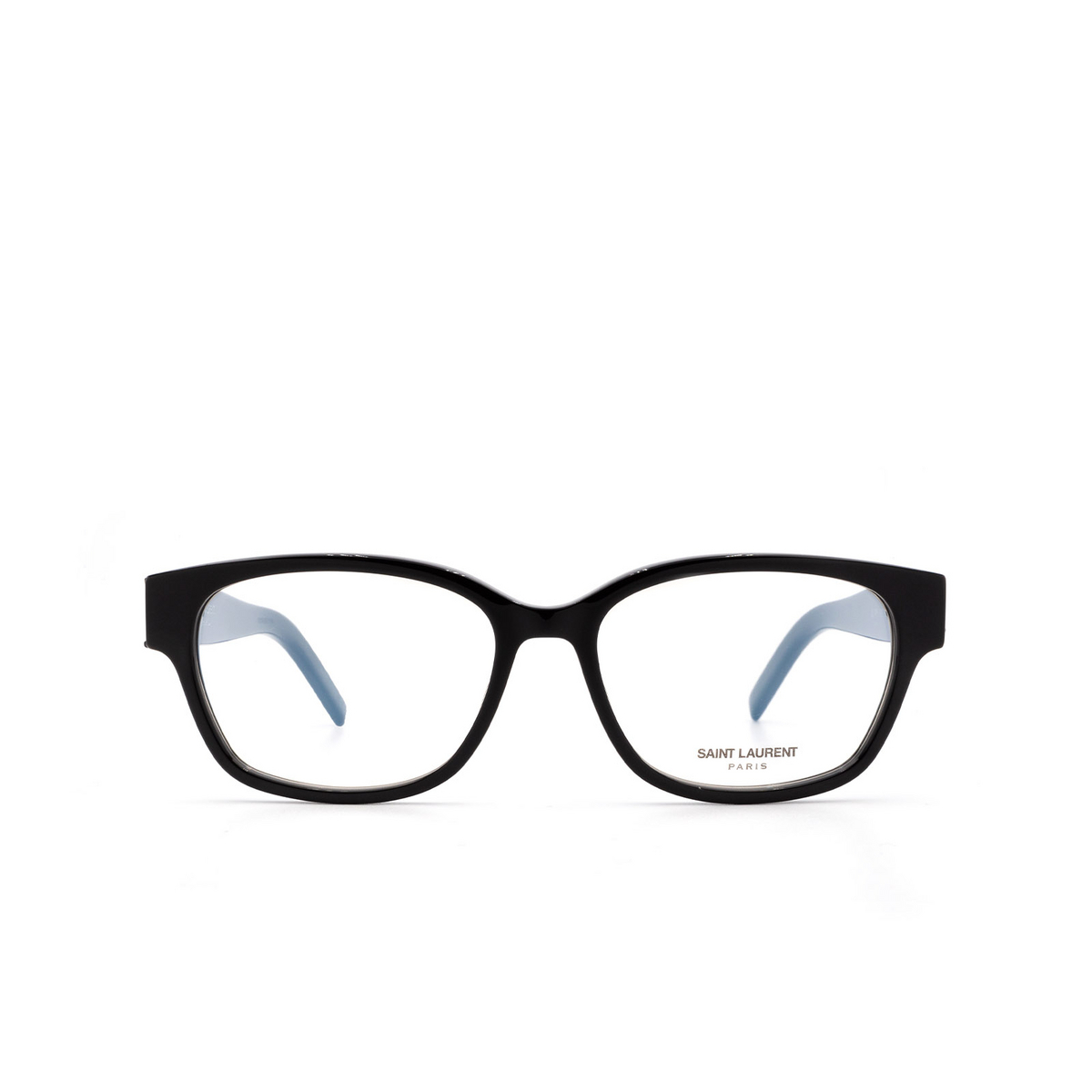 Saint Laurent® Square Eyeglasses: SL M35 color Black 001 - 1/3.