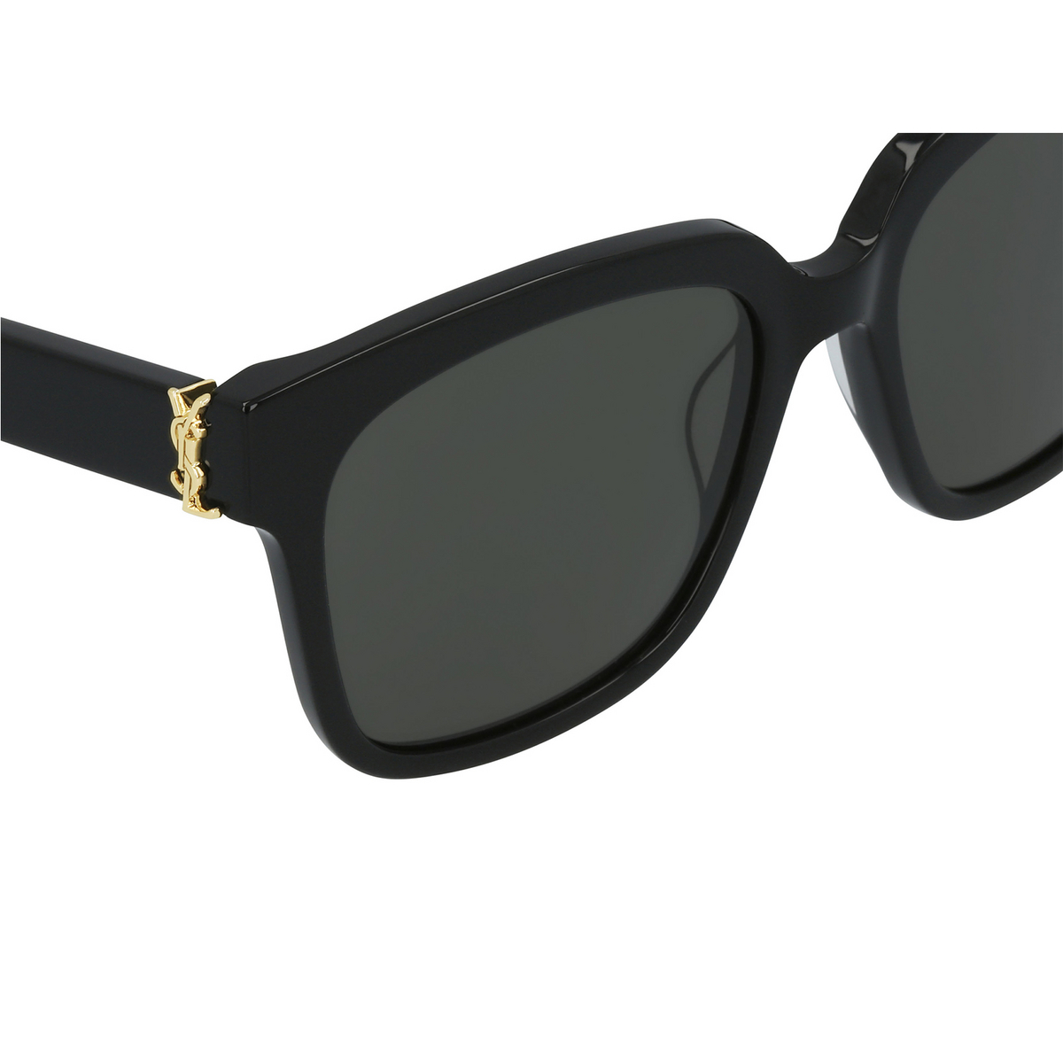 Saint Laurent® Square Sunglasses: SL M40 color 003 Black - 3/3