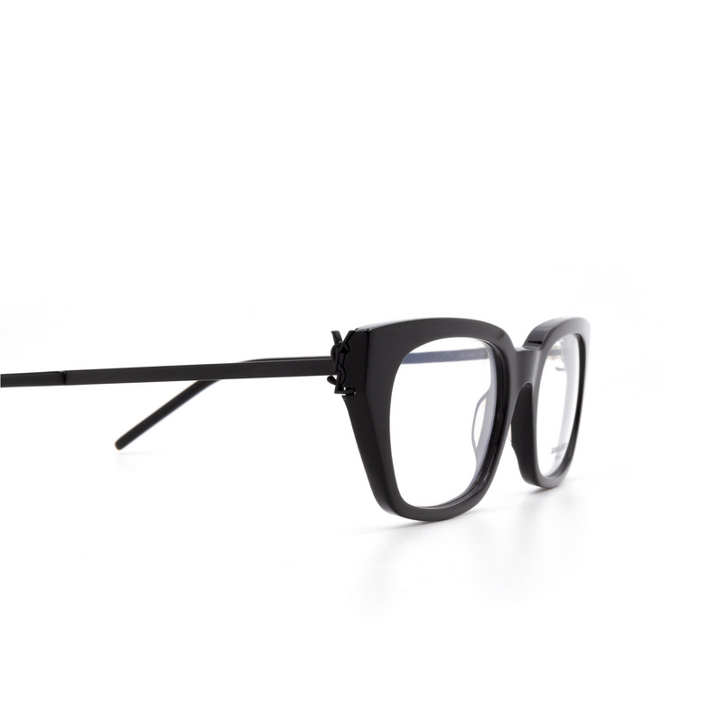 Saint Laurent SL M48 Eyeglasses 001 black - 3/4