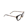 Saint Laurent® Cat-eye Eyeglasses: SL M48 color Havana 004 - product thumbnail 2/3.