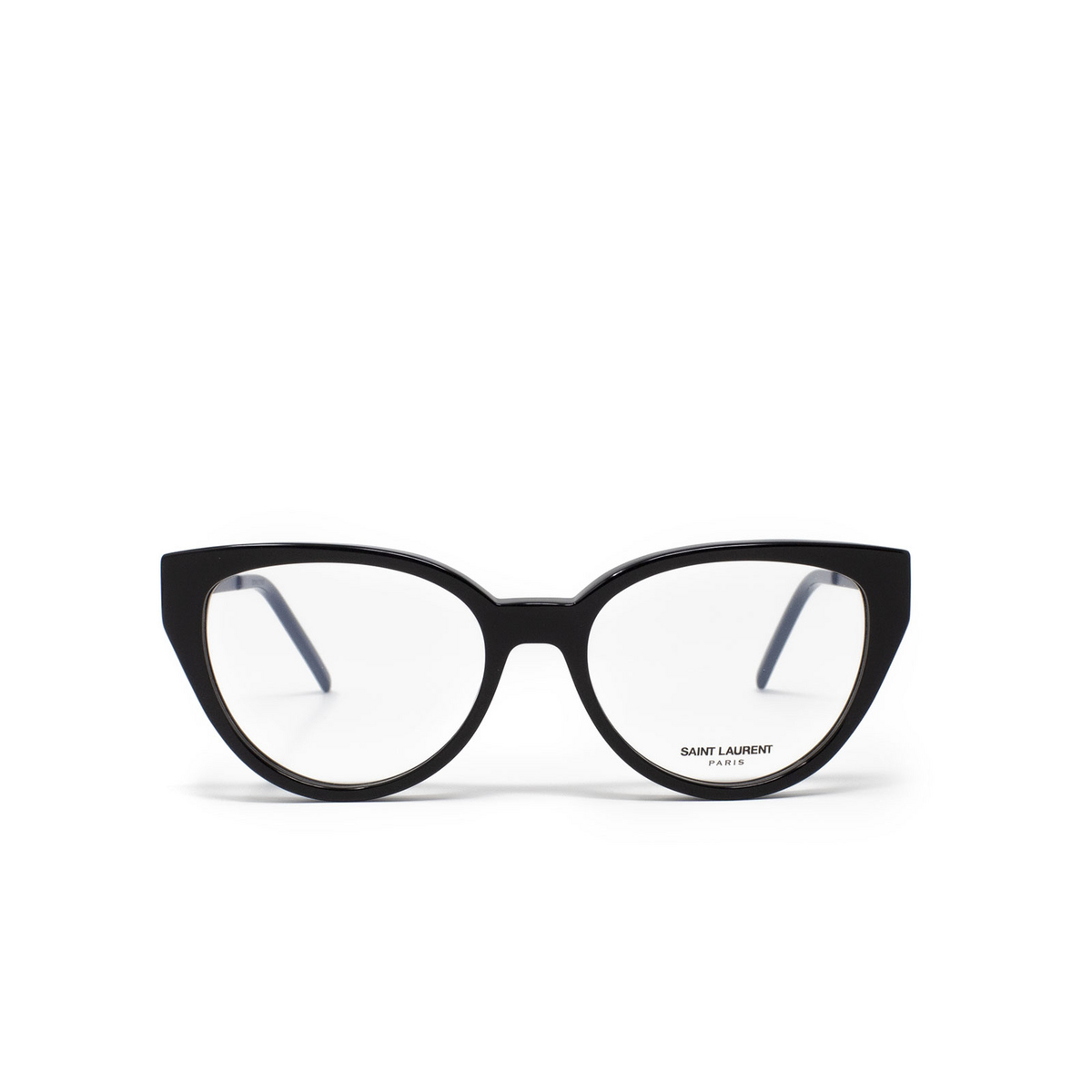 Saint Laurent SL M48_A Eyeglasses 002 Black - front view