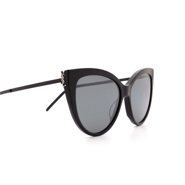 Saint Laurent SL M48S_A Sunglasses 003 black - 3/4