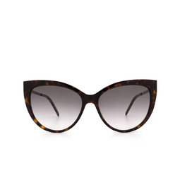 Saint Laurent® Cat-eye Sunglasses: SL M48S_A color 004 Dark Havana 