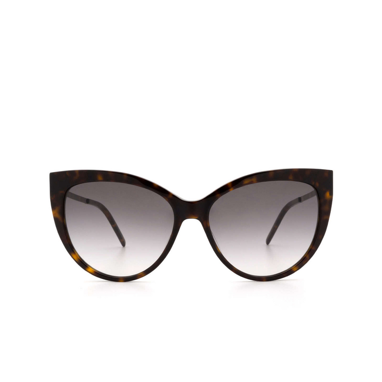Saint Laurent SL M48S_A Sunglasses 004 dark havana - 1/5