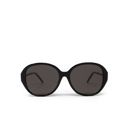 Saint Laurent® Round Sunglasses: SL M48S_B/K color 001 Black 