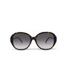 Saint Laurent SL M48S_B/K Sunglasses 004 dark havana - product thumbnail 1/4