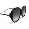 Saint Laurent SL M48S_B/K Sunglasses 004 dark havana - product thumbnail 3/4