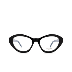 Saint Laurent® Irregular Eyeglasses: SL M60 OPT color Black 001.