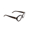 Saint Laurent® Irregular Eyeglasses: SL M60 OPT color Havana 002 - product thumbnail 2/3.