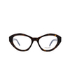 Saint Laurent® Irregular Eyeglasses: SL M60 OPT color Havana 002 - product thumbnail 1/3.