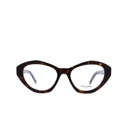 Saint Laurent® Irregular Eyeglasses: SL M60 OPT color Havana 002.