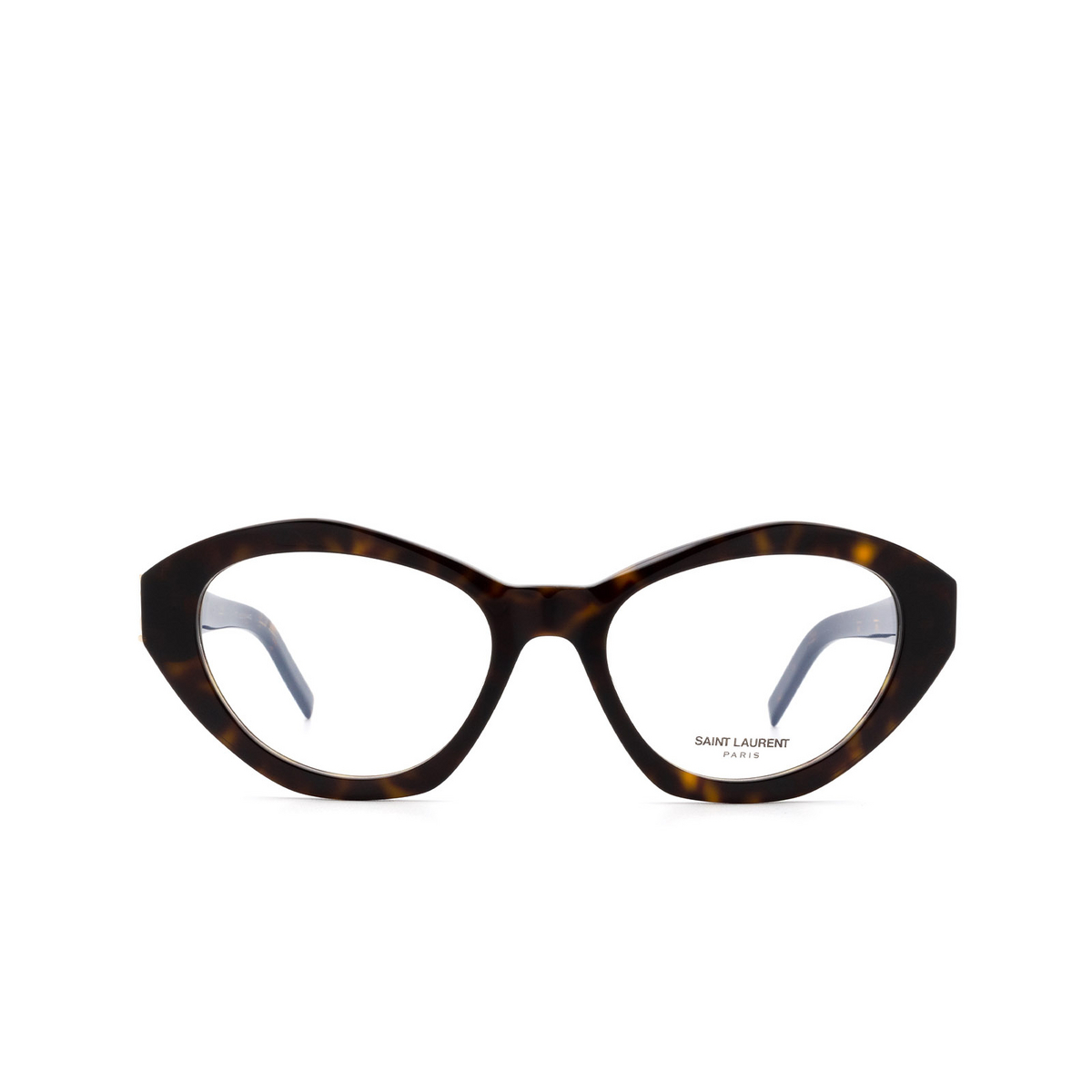 Saint Laurent® Irregular Eyeglasses: SL M60 OPT color Havana 002 - 1/3.