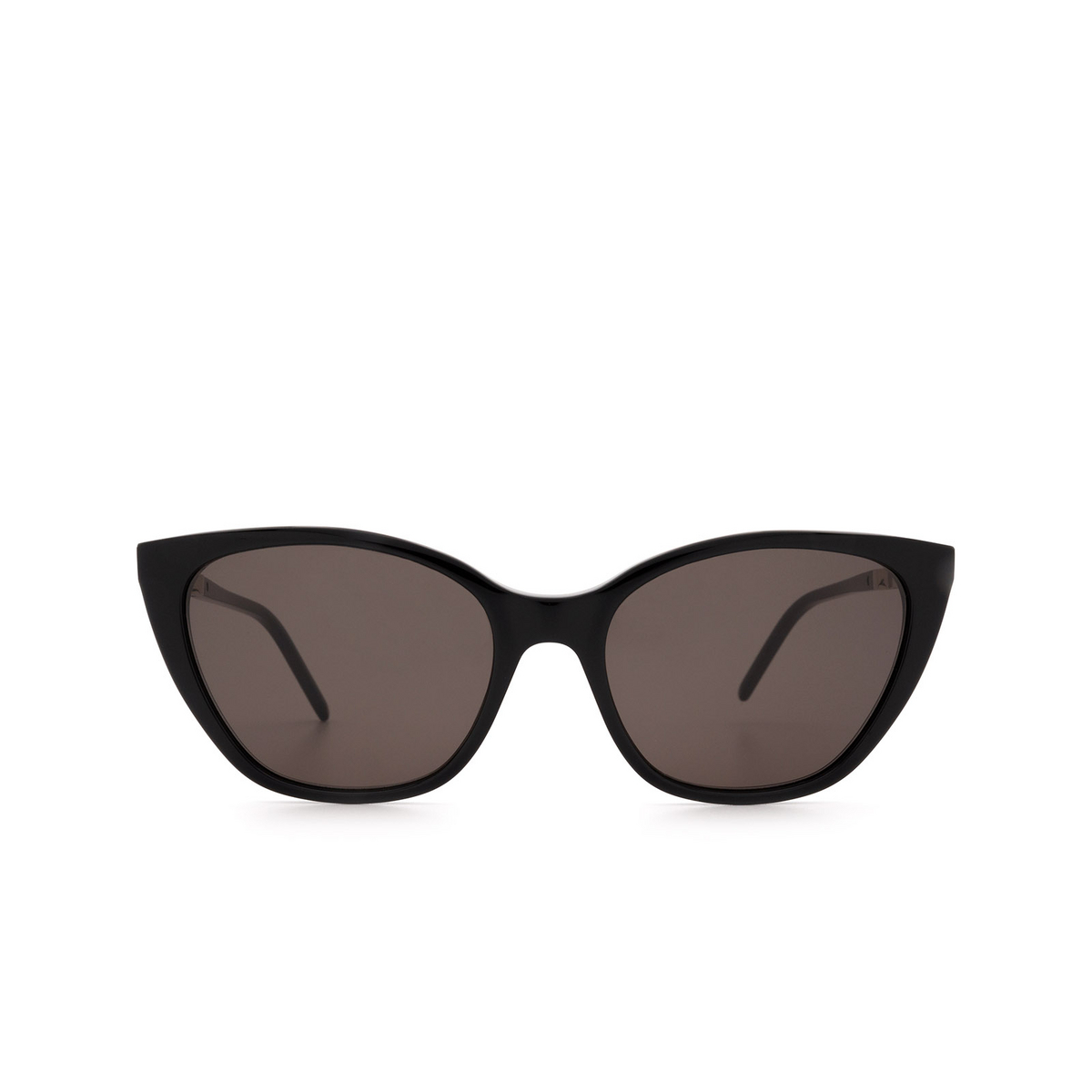 Saint Laurent® Cat-eye Sunglasses: SL M69 color 001 Black - 1/3