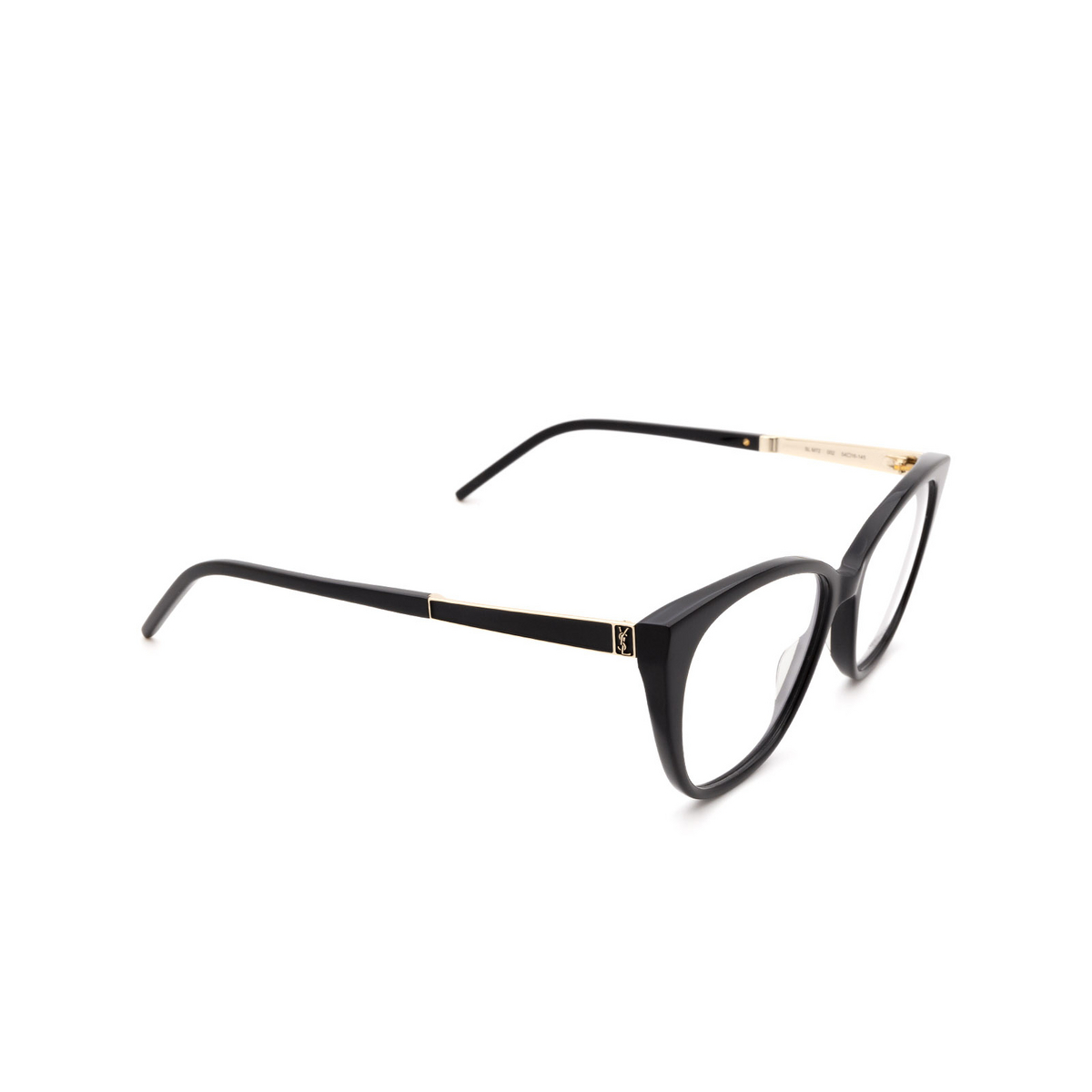 Saint Laurent SL M72 Eyeglasses 002 Black - 2/4