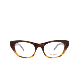 Saint Laurent® Cat-eye Eyeglasses: SL M80 color Havana 003.