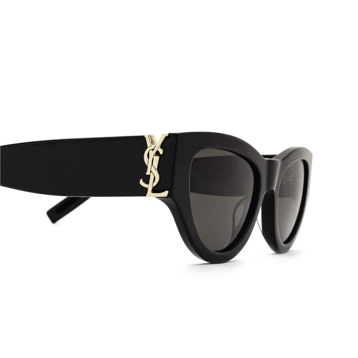 Saint Laurent® Cat-eye Sunglasses: SL M94 color Black 001 - product thumbnail 3/3.