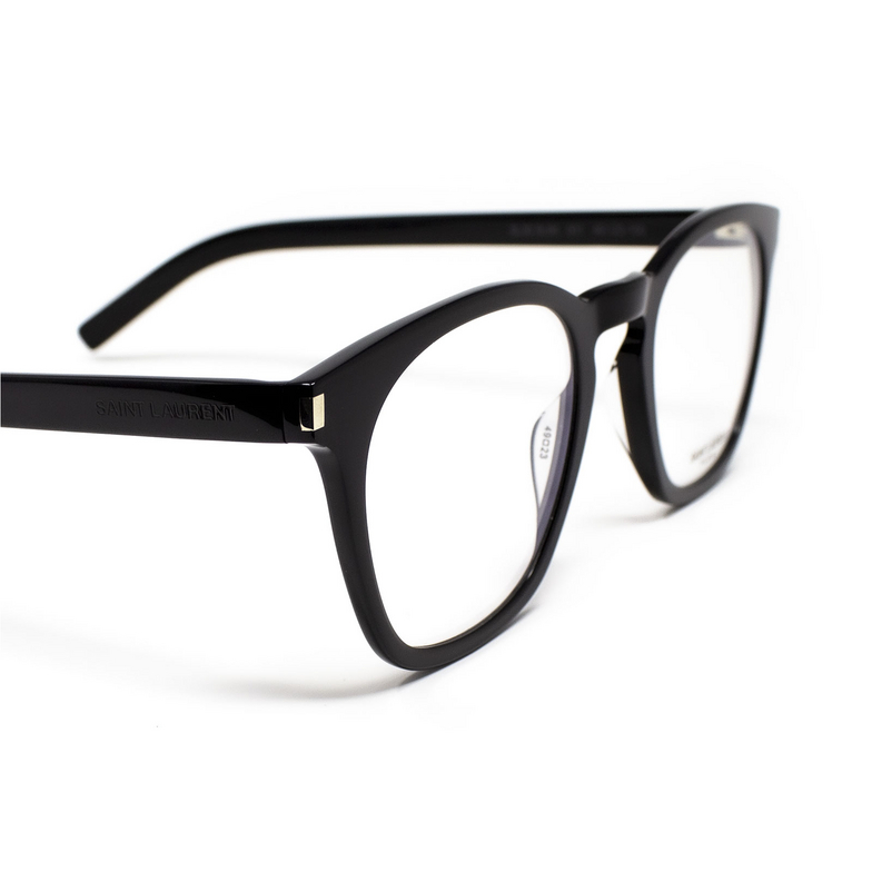 Saint Laurent SL 30 SLIM Eyeglasses 001 black - 3/4