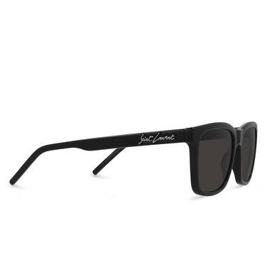 Saint Laurent SL 318 Sunglasses 001 black - three-quarters view