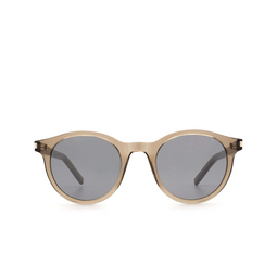 Saint Laurent® Round Sunglasses: SL 342 color 005 Brown 