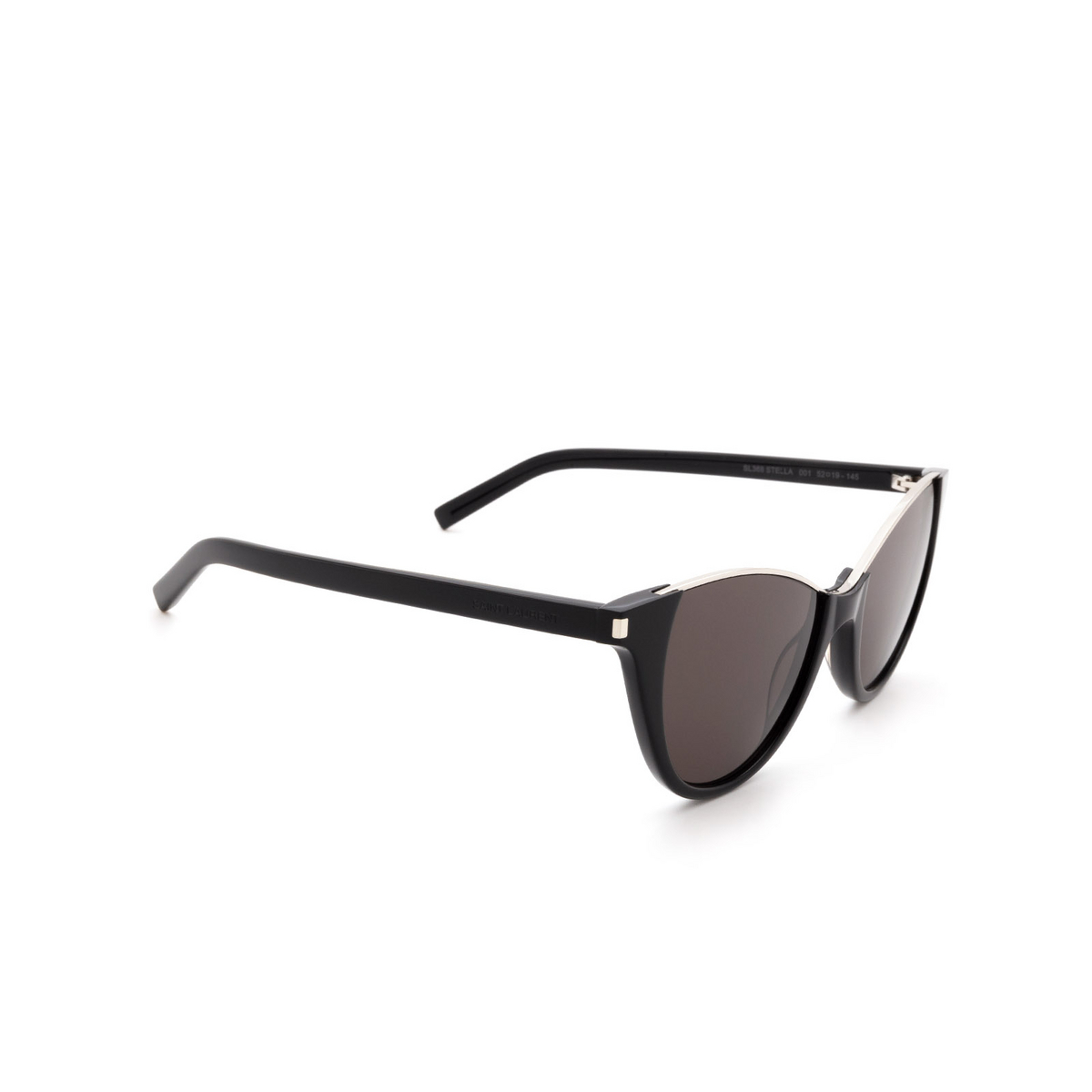 Saint Laurent® Cat-eye Sunglasses: SL 368 Stella color 001 Black - product thumbnail 2/3
