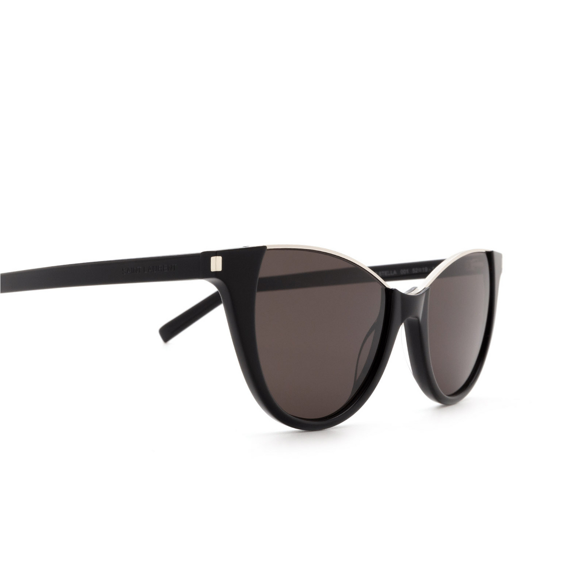 Saint Laurent® Cat-eye Sunglasses: SL 368 Stella color 001 Black - product thumbnail 3/3