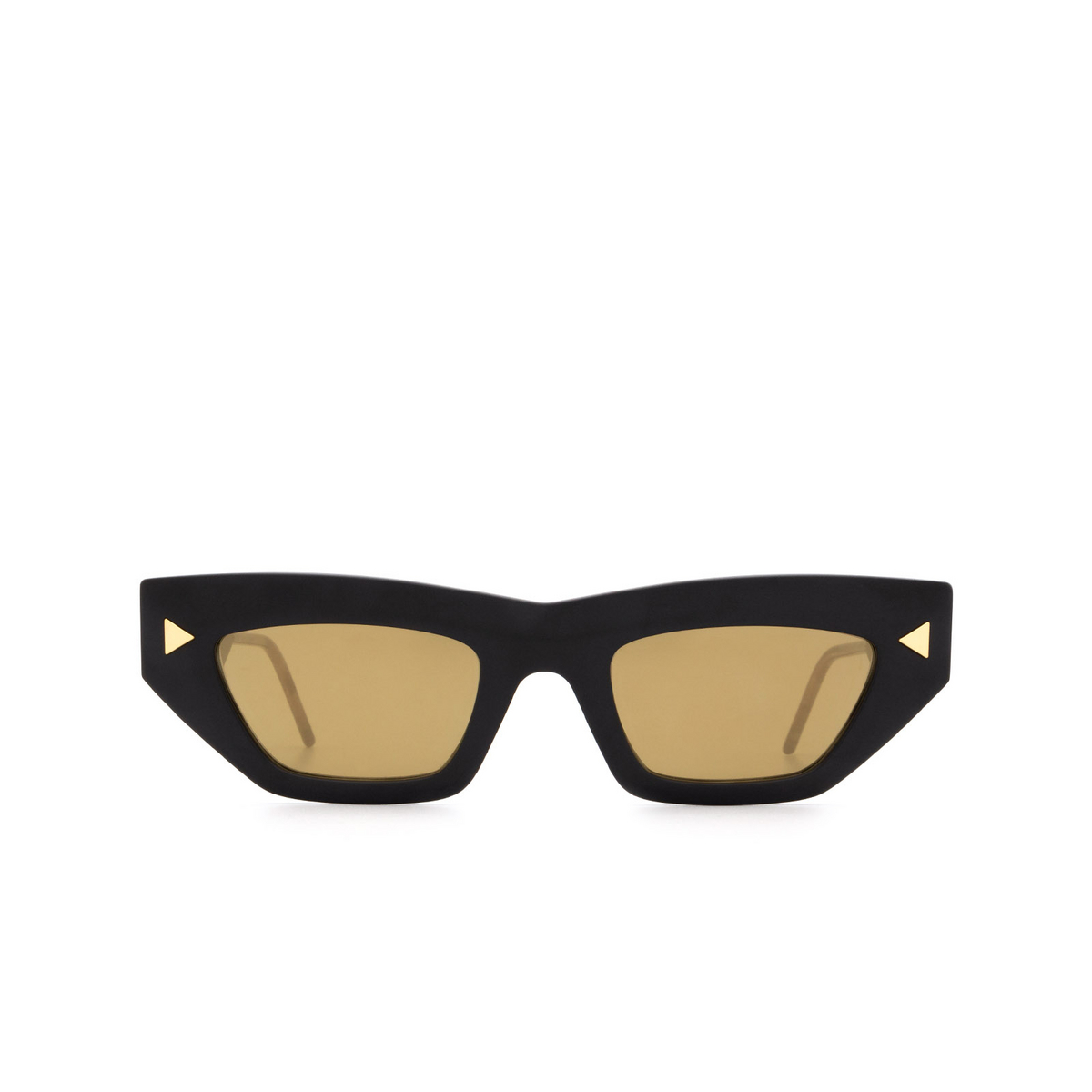 Soya® Cat-eye Sunglasses: Dea color Matte Black Bkm-g - front view.