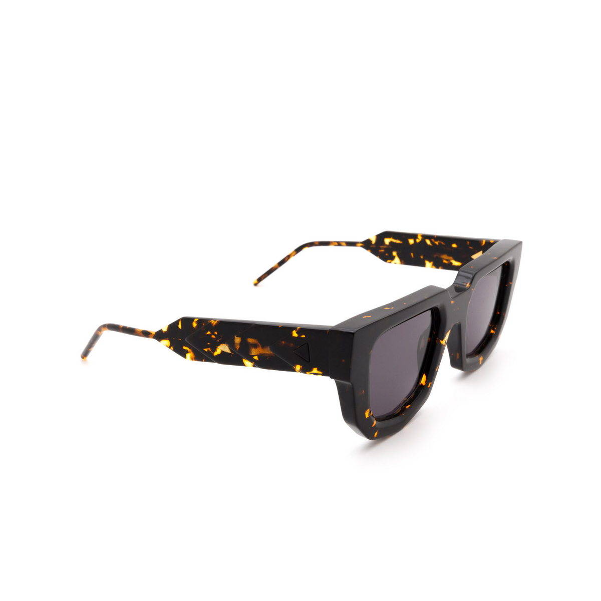 Soya® Irregular Sunglasses: Jared color Havana Hvs-fs - three-quarters view.