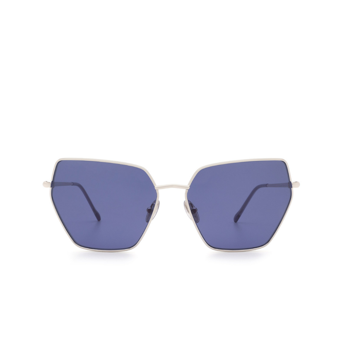 Sportmax® Irregular Sunglasses: SM0036 color Grey 16V - front view.