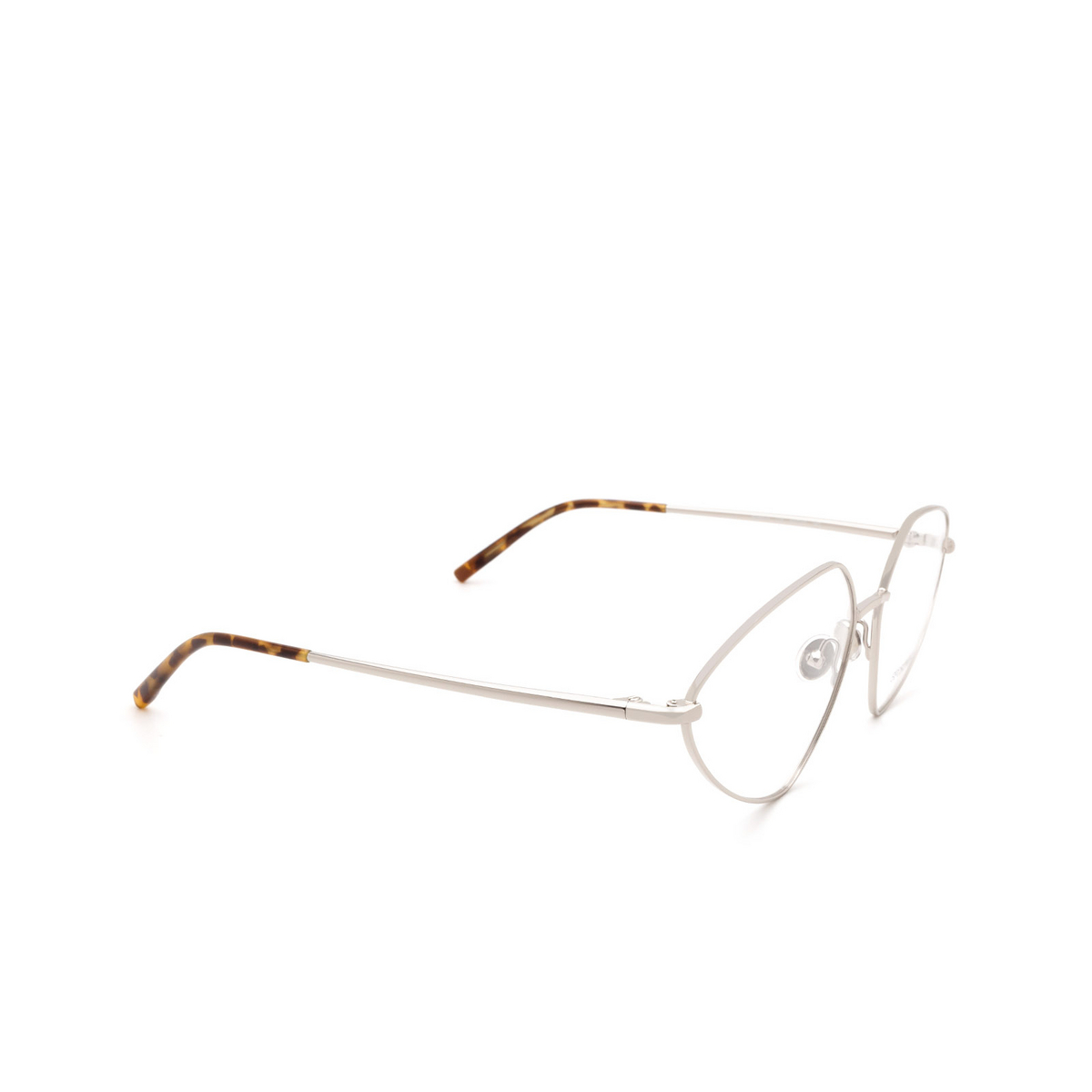 Sportmax® Irregular Eyeglasses: SM5019 color Grey 016 - three-quarters view.