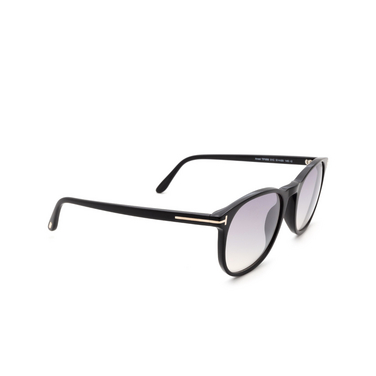 Tom Ford ANSEL Sunglasses 01C black - three-quarters view