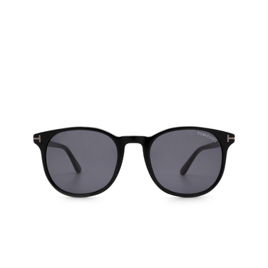 Tom Ford ANSEL Sunglasses 01A shiny black - front view