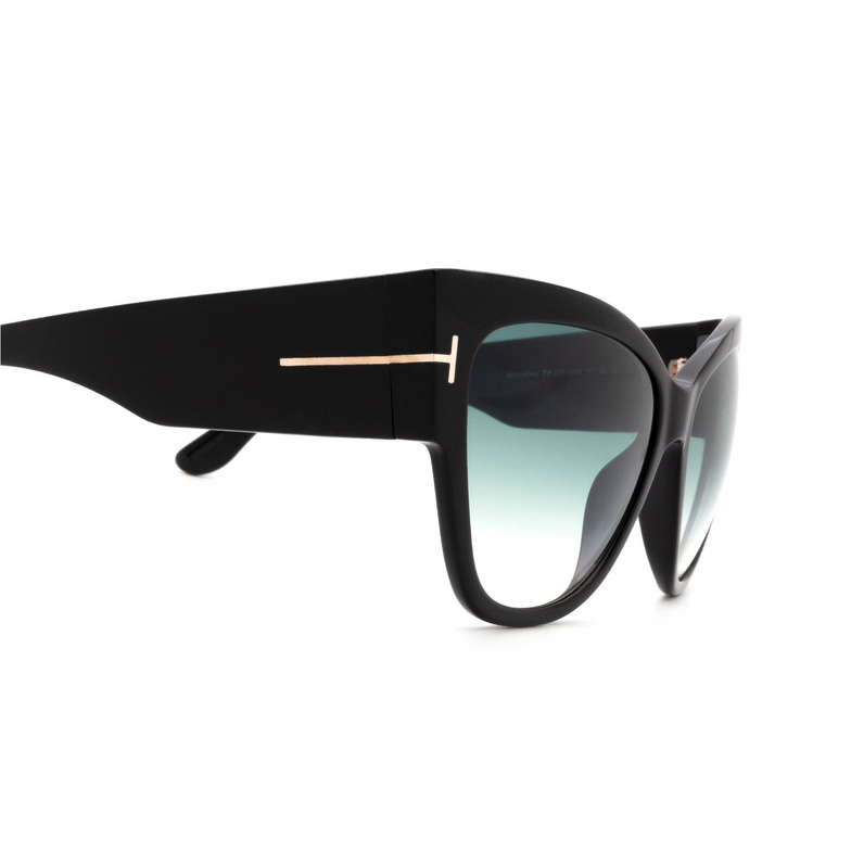 Tom Ford ANUSHKA Sunglasses 01B shiny black - 3/4
