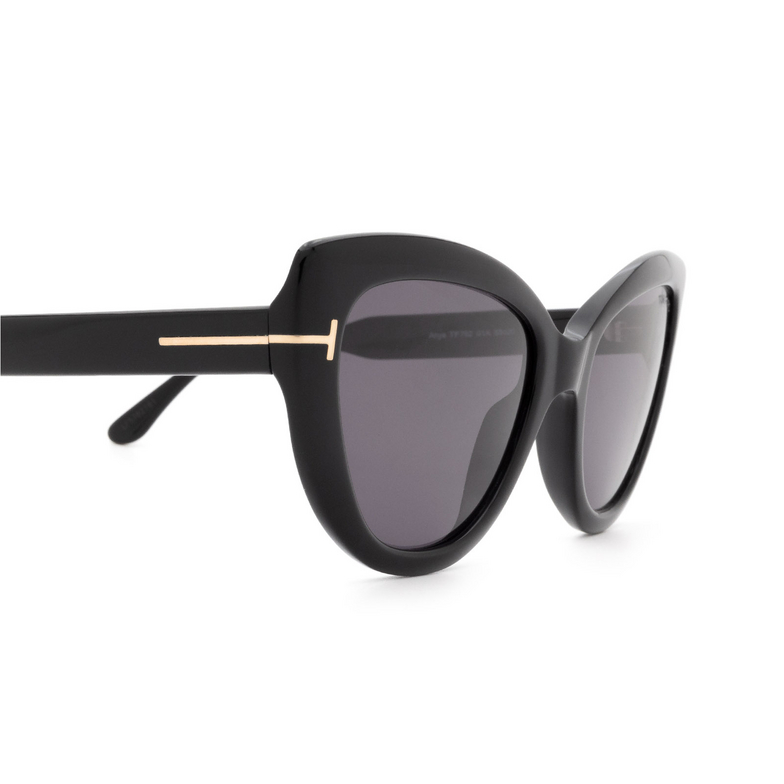 Tom Ford ANYA Sunglasses 01A shiny black - 3/4