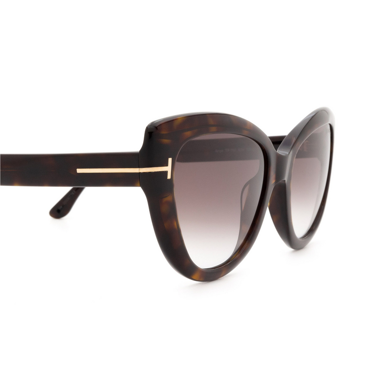 Tom Ford ANYA Sunglasses 52K dark havana - 3/4