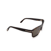 Tom Ford AUGUST Sunglasses 52N dark havana - product thumbnail 2/4