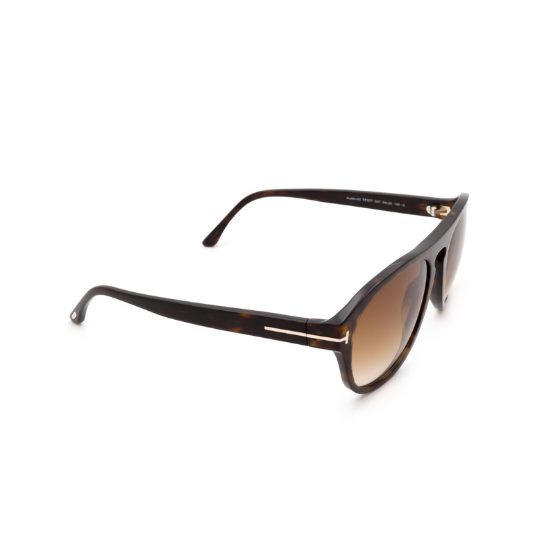 Tom Ford AUSTIN-02 Sunglasses 52F dark havana - 2/4