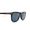 Tom Ford CALEB Sunglasses 01V shiny black - product thumbnail 3/4