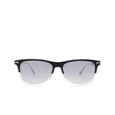 Tom Ford CALEB Sunglasses 03C black & crystal - front view