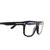 Tom Ford CECILIO-02 Korrektionsbrillen 001 shiny black - Produkt-Miniaturansicht 3/4