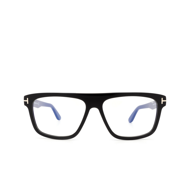 Tom Ford CECILIO-02 Eyeglasses 001 shiny black - 1/4