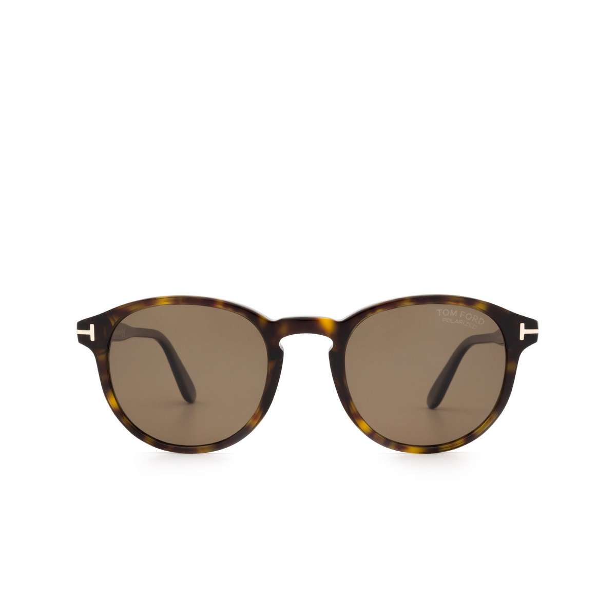 Tom Ford DANTE Sunglasses 52M Dark Havana - front view