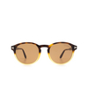 Tom Ford DANTE Sonnenbrillen 55E havana - Produkt-Miniaturansicht 1/4