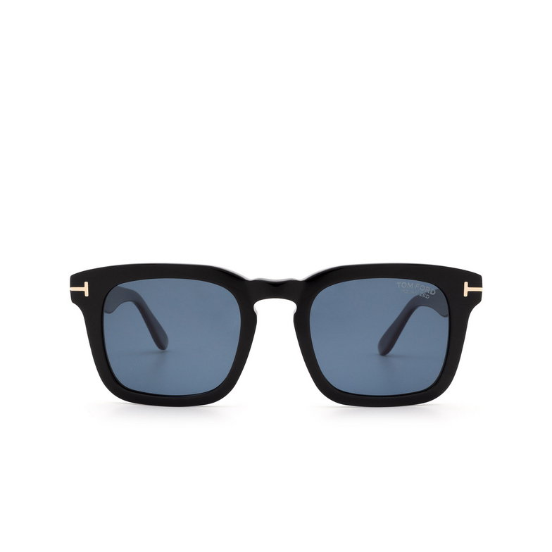 Tom Ford DAX Sunglasses 01V shiny black - 1/4
