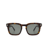 Gafas de sol Tom Ford DAX 52N dark havana - Miniatura del producto 1/4