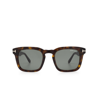 Tom Ford DAX Sunglasses 52N dark havana - front view