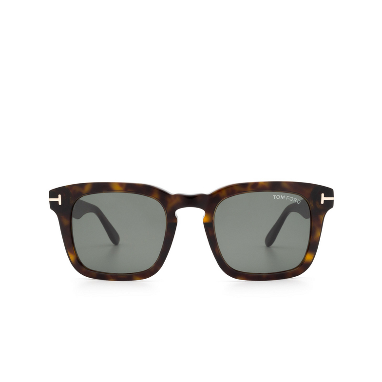 Tom Ford DAX Sunglasses 52N dark havana - 1/4